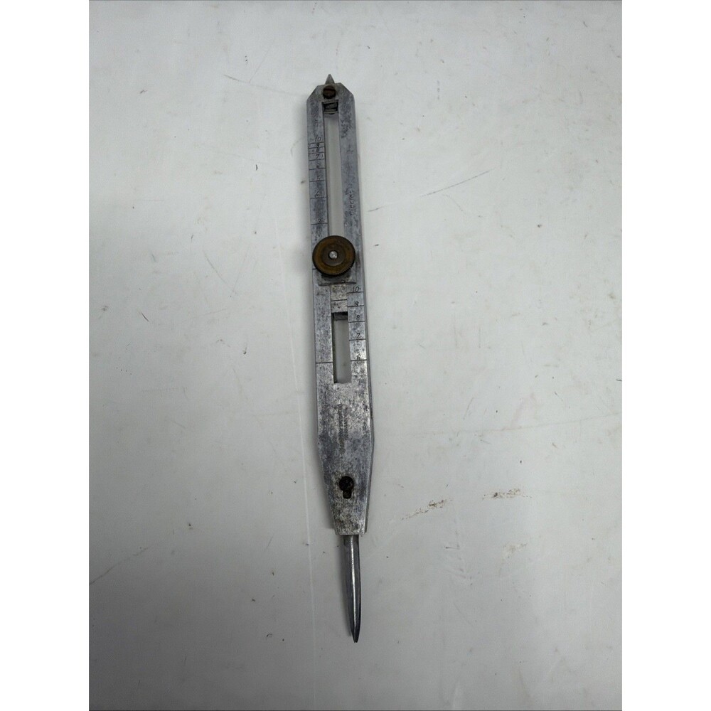 Vintage Gramercy Import Proportional Divider Drafting Tool Germany Case